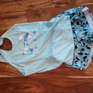 Girls Under Armour set 10/12
